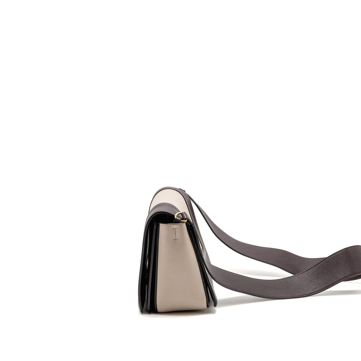 Celine Medium Frame Bag Calfskin Violet/Beige GHW