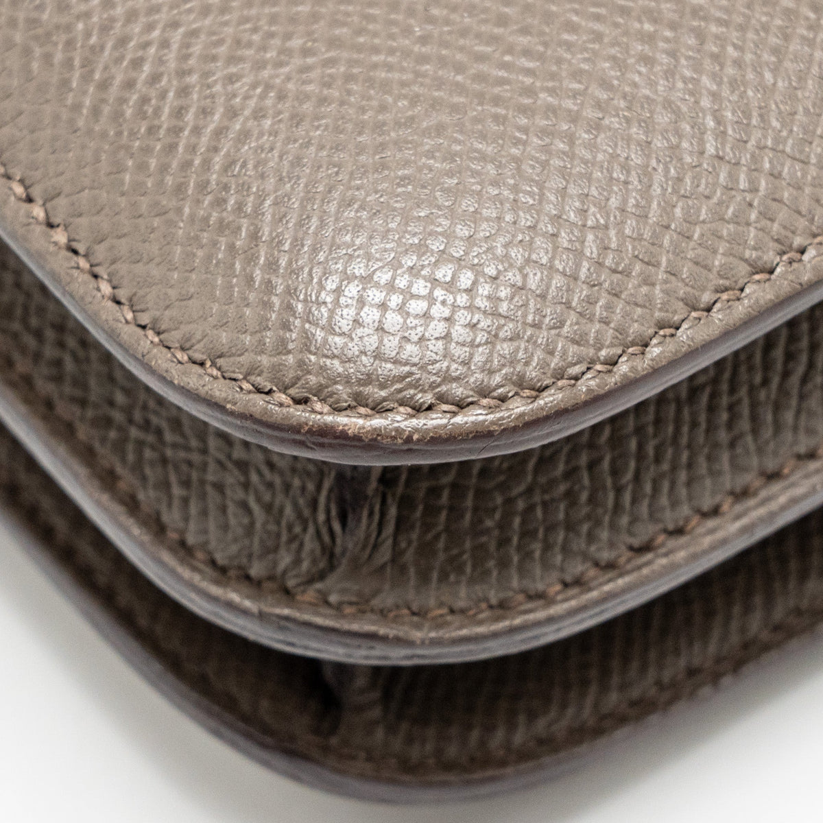Hermes Mini Constance Epsom Gris Etain RGHW