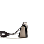 Celine Medium Frame Bag Calfskin Violet/Beige GHW