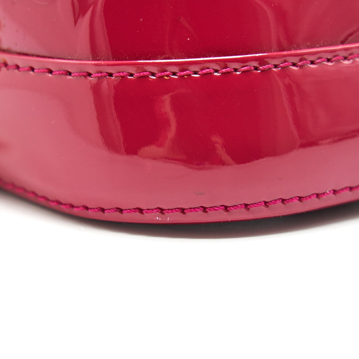LOUIS VUITTON ALMA PM PATENT LEATHER INDIAN ROSE