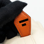 Hermes Bolide 1923 25 Epsom Nata/Terre Battue/Jaune Citron SHW
