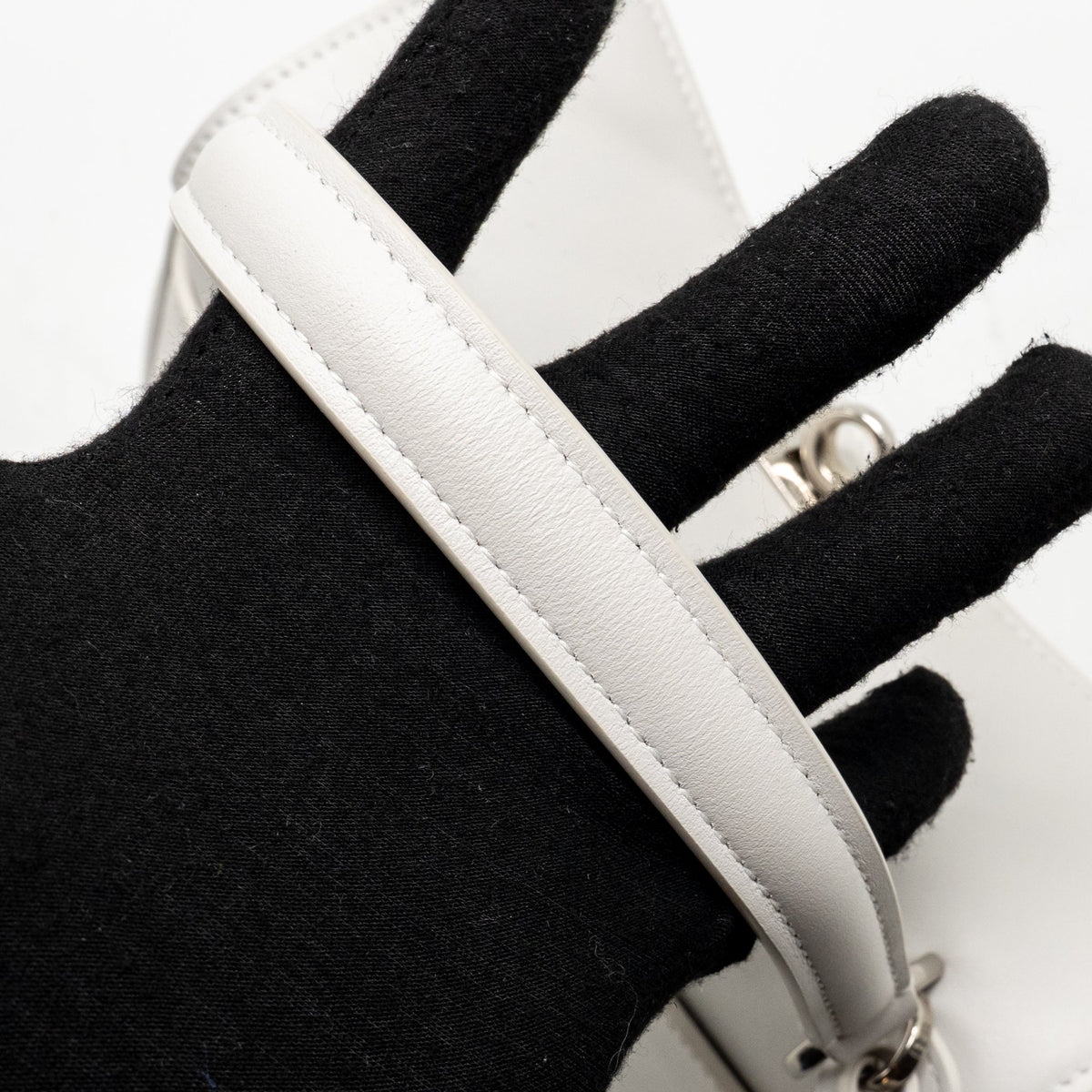 Balenciaga Mini Rodeo Bag Smooth Calfskin Optic White SHW