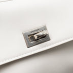 Balenciaga Mini Rodeo Bag Smooth Calfskin Optic White SHW
