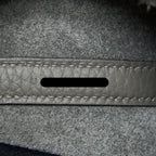 HERMES PICOTIN 18 LOCK BAG CLEMENCE 0L GRIS MEYER GHW