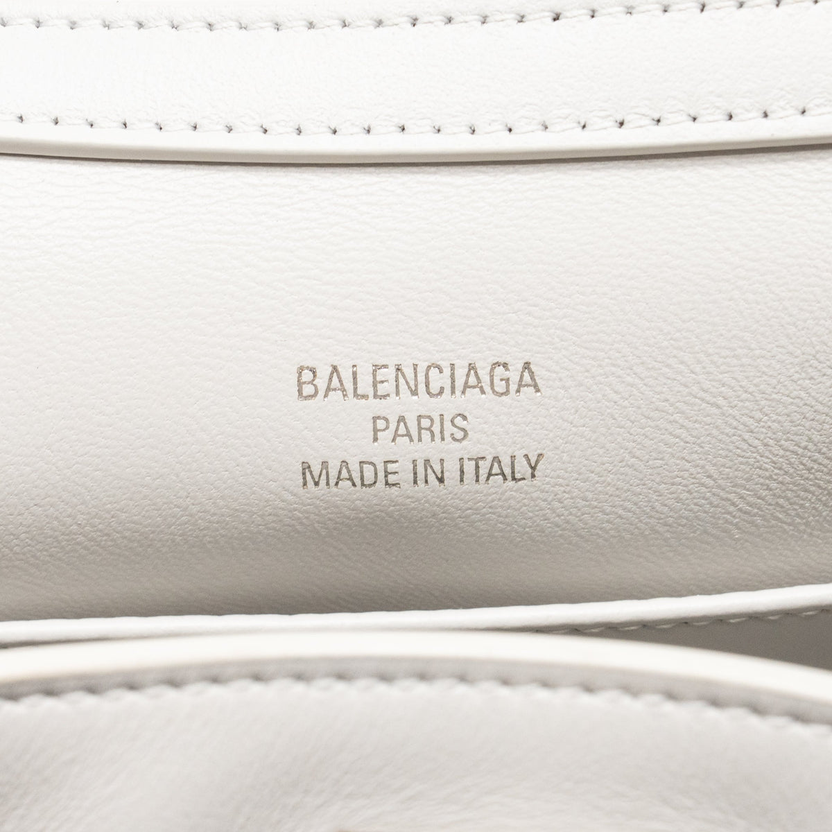 Balenciaga Mini Rodeo Bag Smooth Calfskin Optic White SHW
