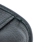 BALENCIAGA EDGE CITY BAG GOATSKIN BLACK GHW