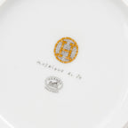 HERMES ASSIETTE CALOTTE MOSAIQUE AU 24 GOLD HOLLOW DISH MULTICOLOUR (SELL IN A SET)