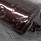 LOUIS VUITTON BOWLING TOTE SHOULDER BAG PATENT LEATHER