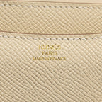Hermes mini constance Epsom Craie GHW