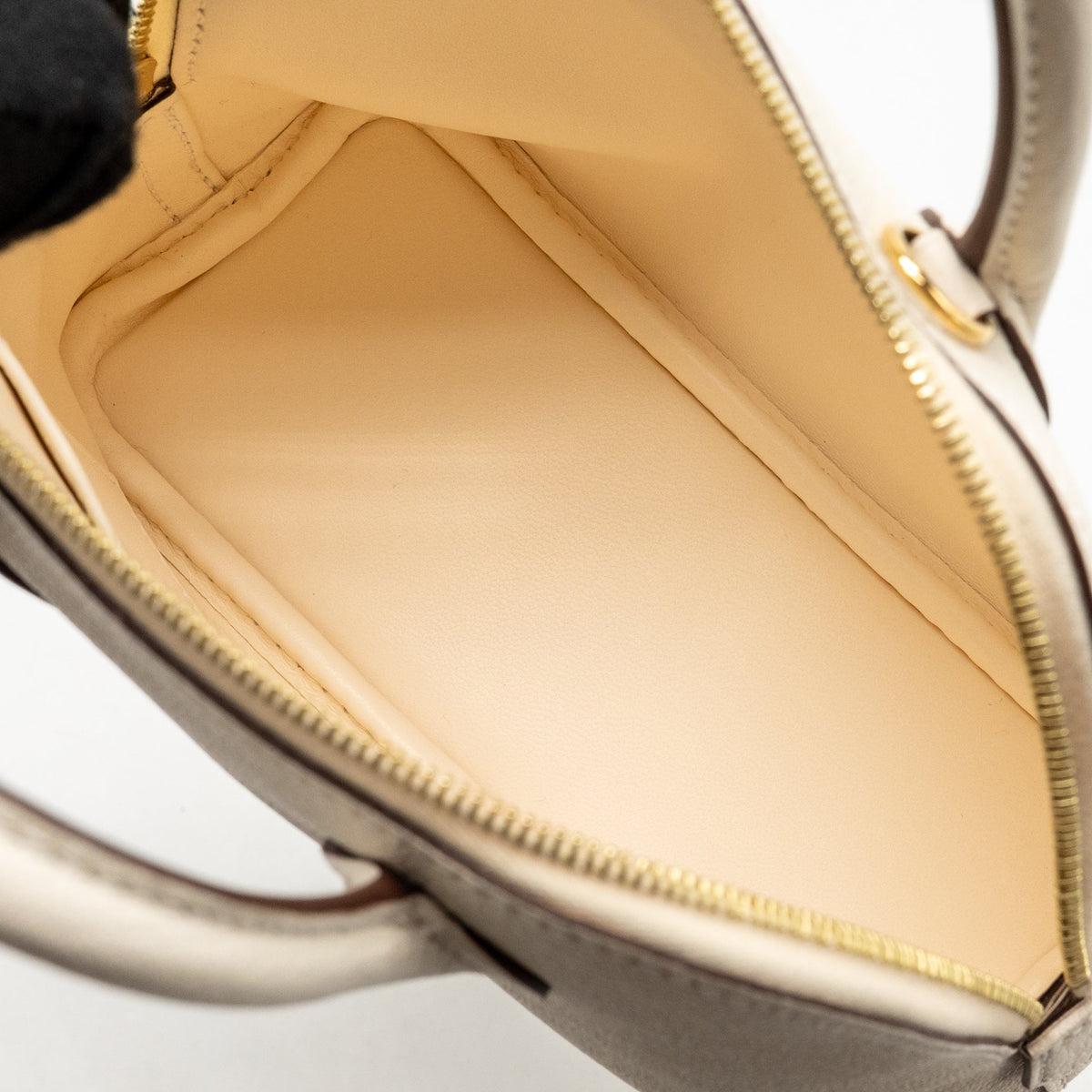 Hermes Mini Bolide Chèvre Mysore Nata GHW