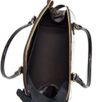 LOUIS VUITTON BOWLING TOTE SHOULDER BAG PATENT LEATHER
