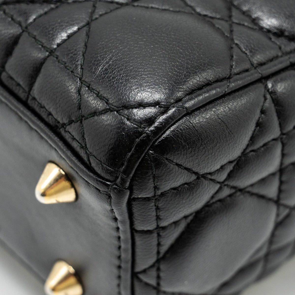 DIOR MY ABC SMALL LADY DIOR LAMBSKIN BLACK GHW