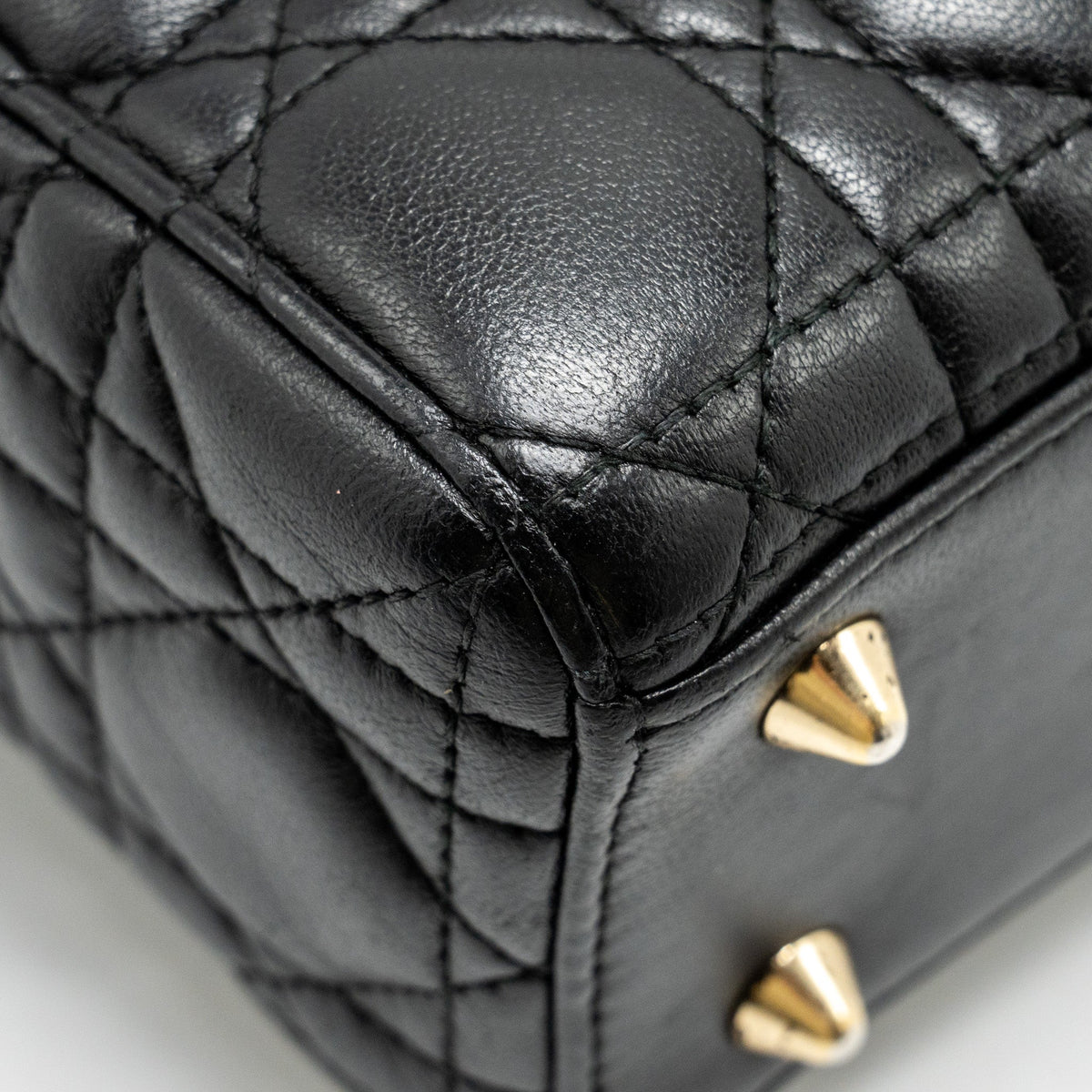 DIOR MY ABC SMALL LADY DIOR LAMBSKIN BLACK GHW