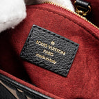 LOUIS VUITTON ONTHEGO PM BICOLOUR MONOGRAM EMPREINTE BLACK GHW