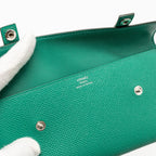 HERMES KELLY DOLE PICTO EPSOM VERT FIZZ / NATA / ROSE TEXAS SHW