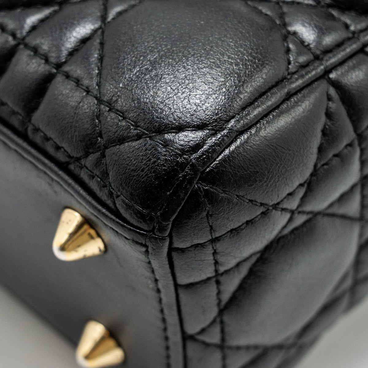DIOR MY ABC SMALL LADY DIOR LAMBSKIN BLACK GHW
