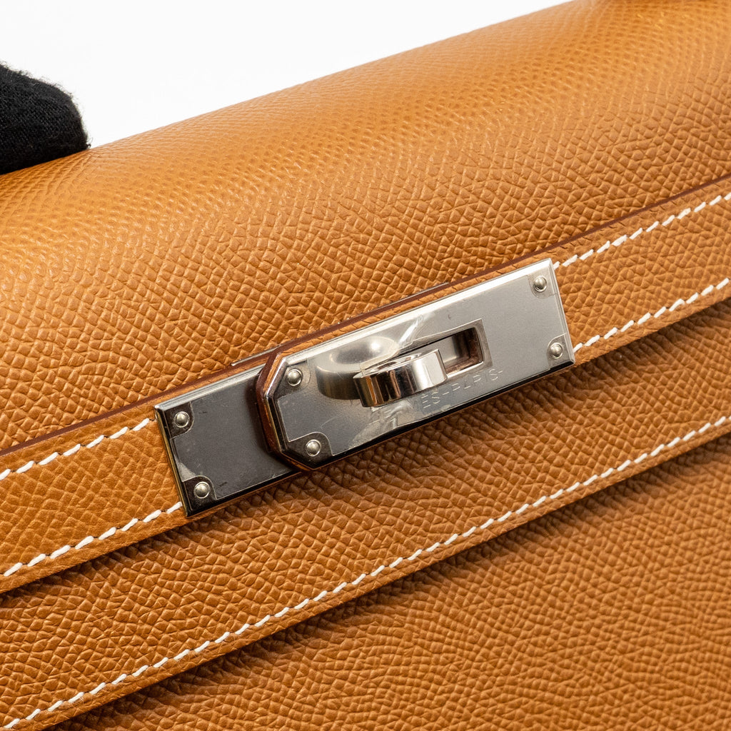 Hermes Kelly 28 Epsom Gold SHW
