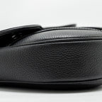DIOR HOMME CHARMS SADDLE BAG CALFSKIN BLACK SHW