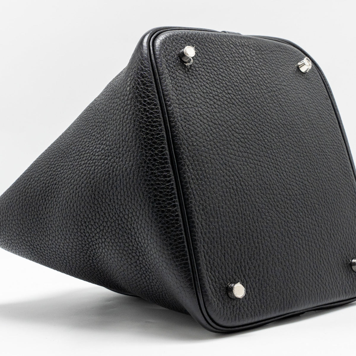 Hermes Picotin 22 Lock Bag Clemence Black SHW