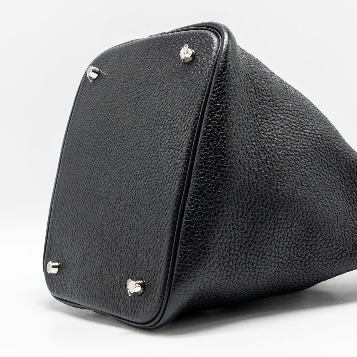 Hermes Picotin 22 Lock Bag Clemence Black SHW