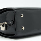 LOUIS VUITTON EPI TOTE BAG PATENT LEATHER BLACK SHW
