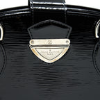 LOUIS VUITTON EPI TOTE BAG PATENT LEATHER BLACK SHW