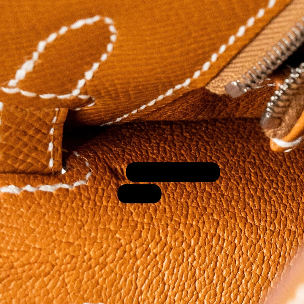 Hermes Kelly 25 Epsom Gold SHW