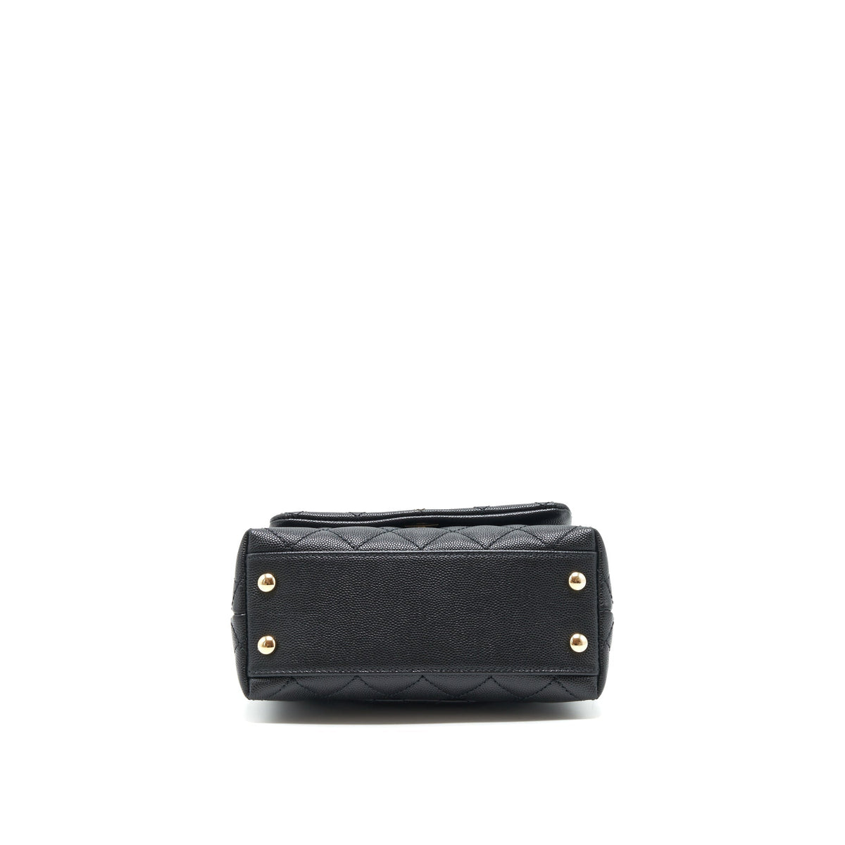 CHANEL COCO HANDLE EXTRA MINI CAVIAR BLACK LGHW