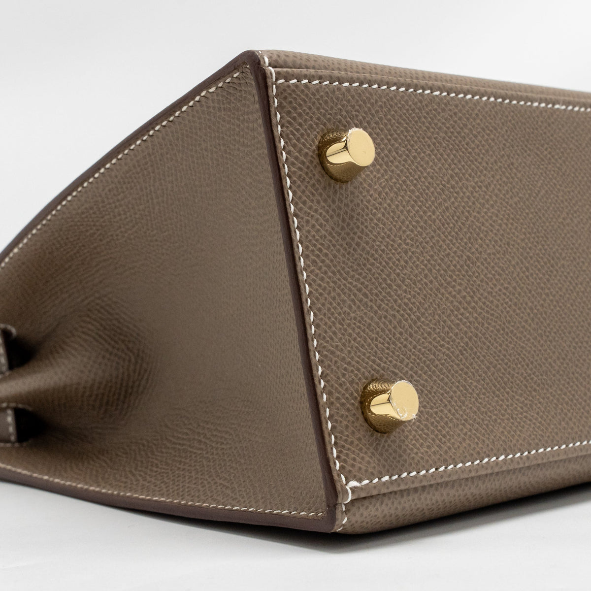 Hermes Kelly 25 Epsom Etoupe GHW