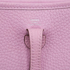 Hermes Mini Evelyne Clemence X9 Mauve Sylvestre SHW