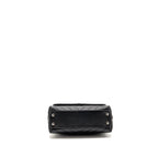 CHANEL SMALL COCO HANDLE CHEVRON CAVIAR BLACK SHW
