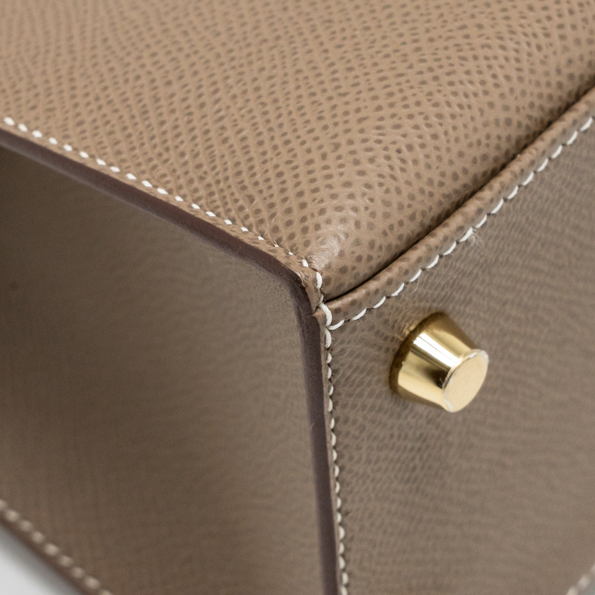 Hermes Kelly 25 Epsom Etoupe GHW
