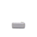 DIOR SMALL LADY DIOR MY ABCDIOR LAMBSKIN GREY LGHW