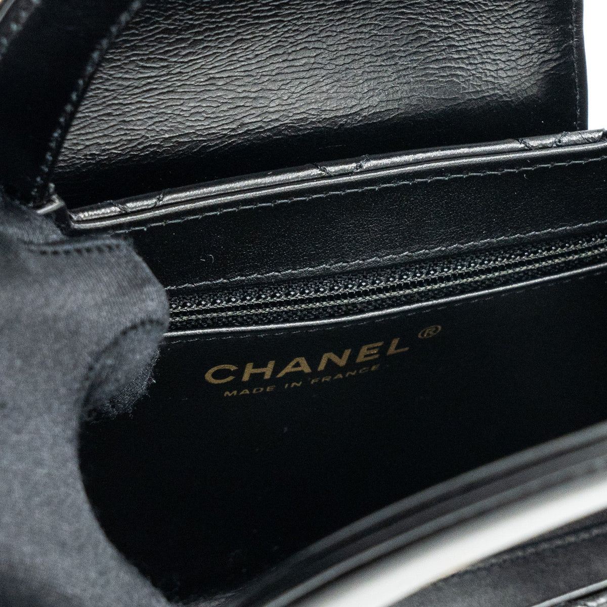 CHANEL 23K KELLY BAG CALFSKIN BLACK GHW (MICROCHIP)