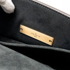 LOUIS VUITTON DAUPHINE EAST-WEST CHAIN SHOULDER BAG MONOGRAM REVERSE CANVAS GHW