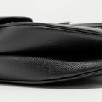 DIOR MEDIUM SADDLE BAG CALFSKIN BLACK GHW