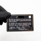 CHANEL CLASSIC WALLET ON CHAIN CAVIAR BLACK GHW