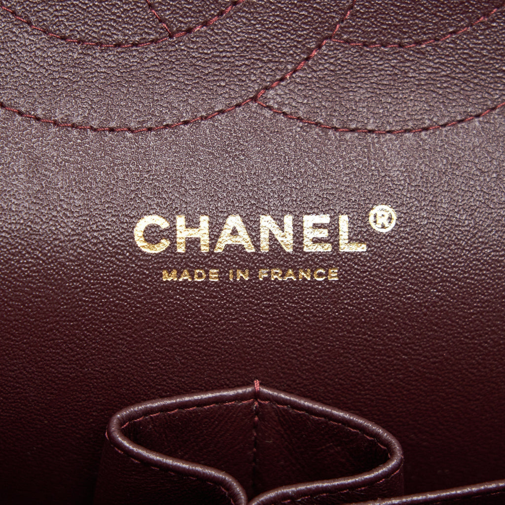 CHANEL JUMBO CLASSIC DOUBLE FLAP BAG LAMBSKIN BLACK GHW