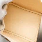 Hermes cargo picotin 18 lock bag canvas / swift nata SHW