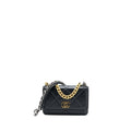 CHANEL 19 WALLET ON CHAIN LAMBSKIN BLACK MULTICOLOUR HARDWARE (MICROCHIP)