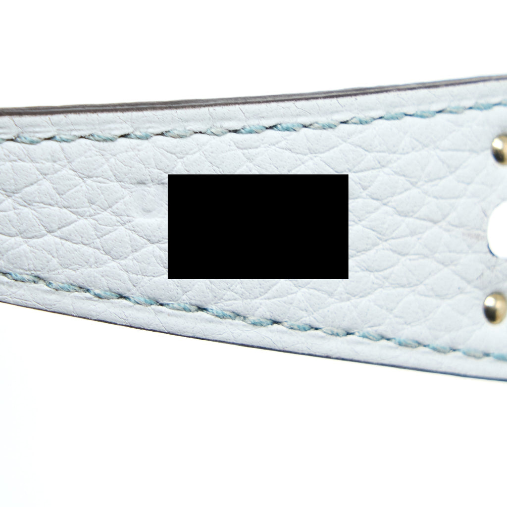 Hermes Lindy 26 Clemence Blue Pale SHW