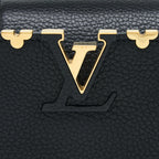 LOUIS VUITTON CAPUCINES MINI TAURILLON LIMITED EDITION BLACK GHW (NEW VERSION)