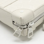 Louis Vuitton LV friends soft trunk Taurillon leather white/multicolour white hardware