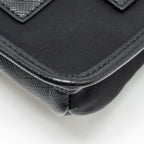 PRADA SMARTPHONE CASE RE-NYLON AND SAFFIANO LEATHER BLACK SHW