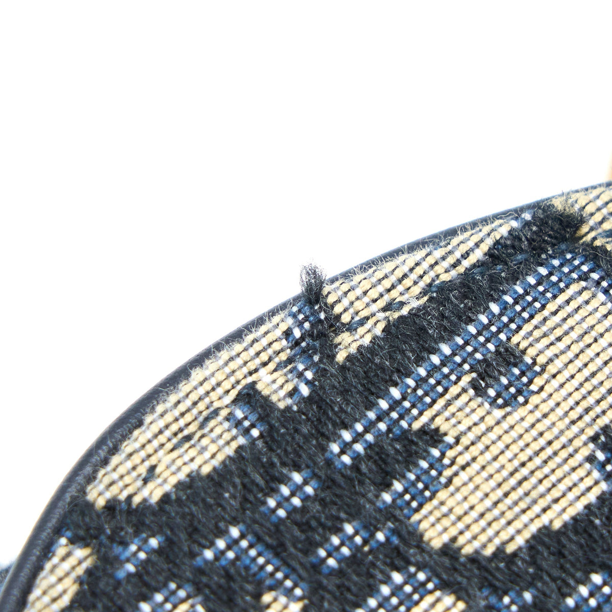 DIOR MEDIUM DIOR SADDLE BAG BLUE DIOR OBLIQUE JACQUARD GHW