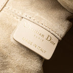 DIOR MEDIUM DIOR TOUJOURS TOTE BAG CALFSKIN POWDER BEIGE LGHW