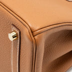 HERMES BIRKIN 25 TOGO GOLD GHW