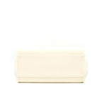 CHANEL DEAUVILLE TOTE BAG FABRIC/LEATHER CREAMY WHITE/BEIGE GHW