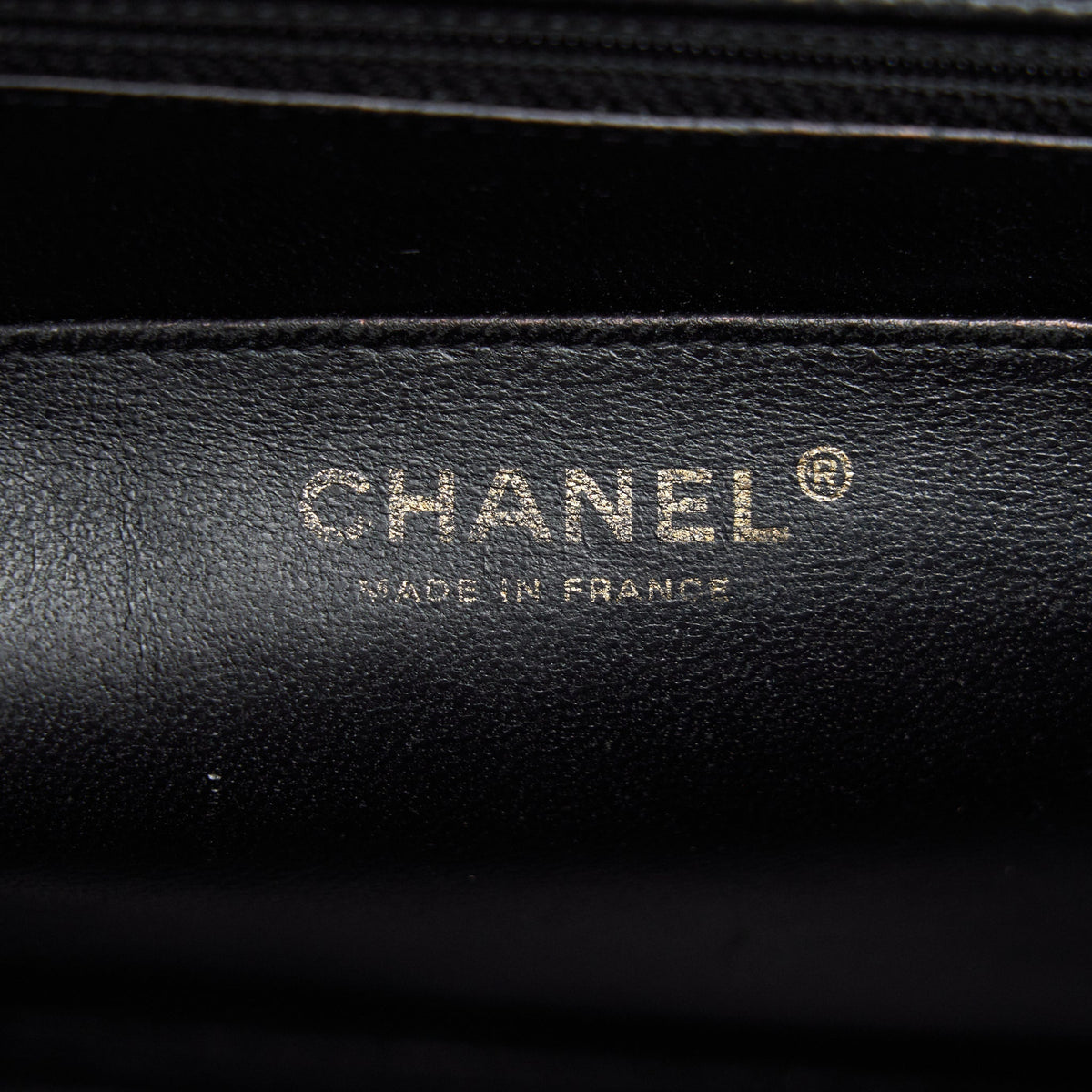 CHANEL VINTAGE JUMBO SINGLE FLAP CAVIAR BLACK GHW