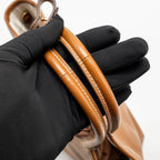 Miu Miu Small Ivy Leather Tote Bag Caramel GHW